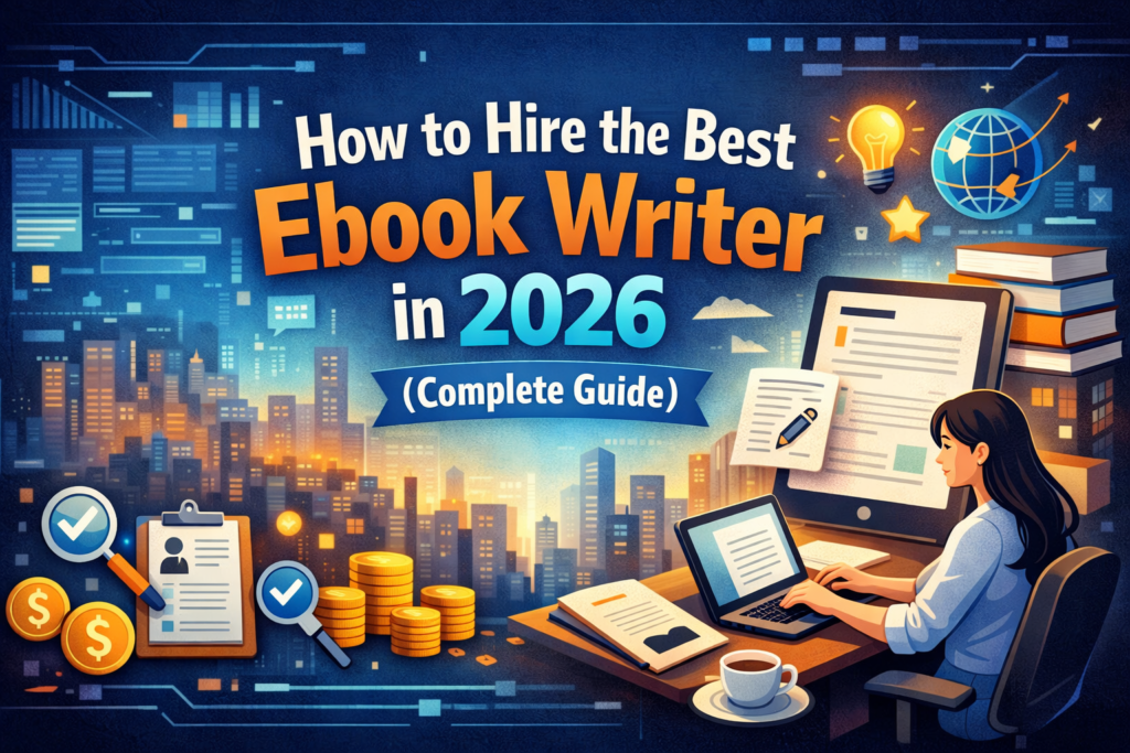 How to Hire the Best eBook Writer in 2026 (Complete Guide)