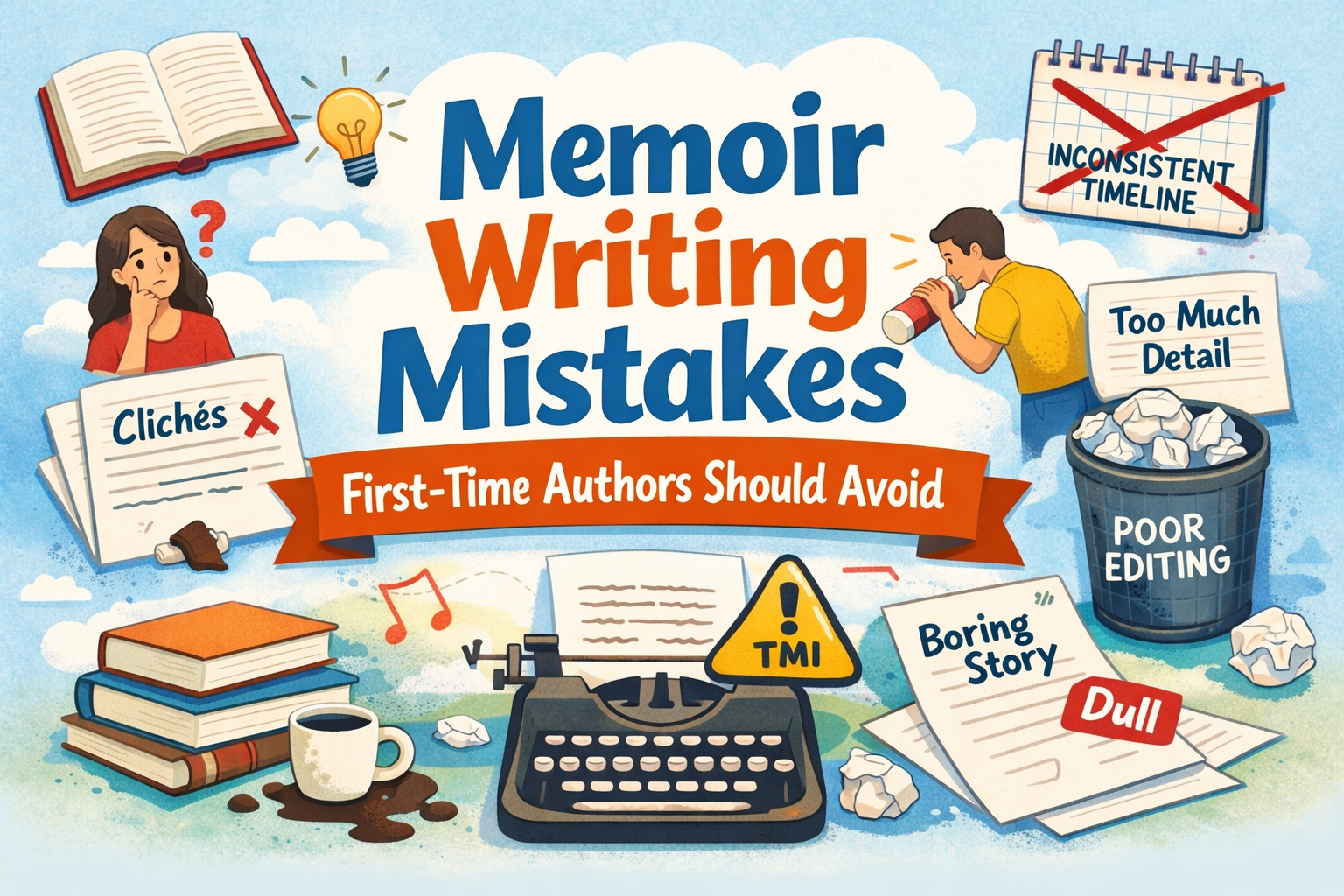 Memoir Writing Mistakes First-Time Authors Should Avoid