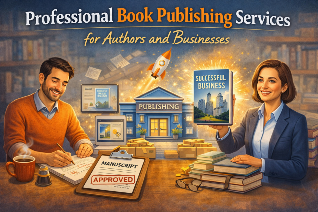 Professional Book Publishing Services for Authors and Businesses