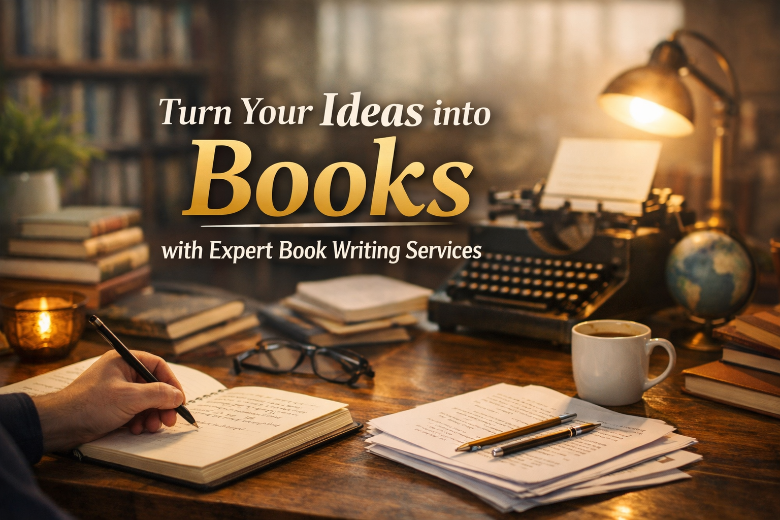 Turn Your Ideas into Books with Expert Book Writing Services